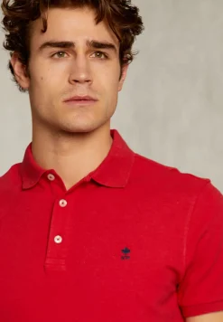 New River Woods Custom fit pima katoen polo bloody mary mix -