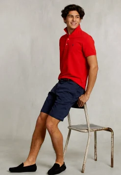Best River Woods Custom fit pima katoen polo kir royal -