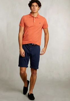 New River Woods Custom fit pima katoen polo serengeti mix -