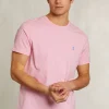 Discount River Woods Custom fit pima katoen T-shirt powder -