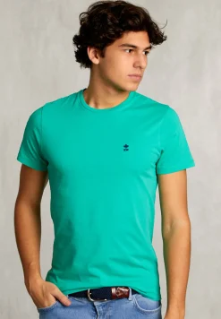 Outlet River Woods Custom fit pima katoen T-shirt moscow mule -