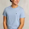 Fashion River Woods Custom fit pima katoen T-shirt dk victoria mix -