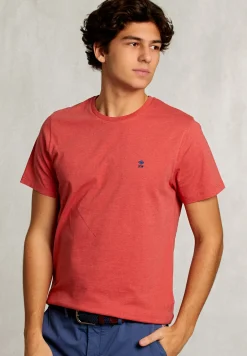 Best River Woods Custom fit pima katoen T-shirt cosmopolitan mix -