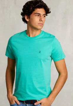 Hot River Woods Custom fit pima katoen T-shirt citrus -