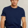 Clearance River Woods Custom fit pima katoen T-shirt zak french dark mix -