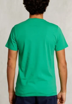 Outlet River Woods Custom fit pima katoen T-shirt papaya -