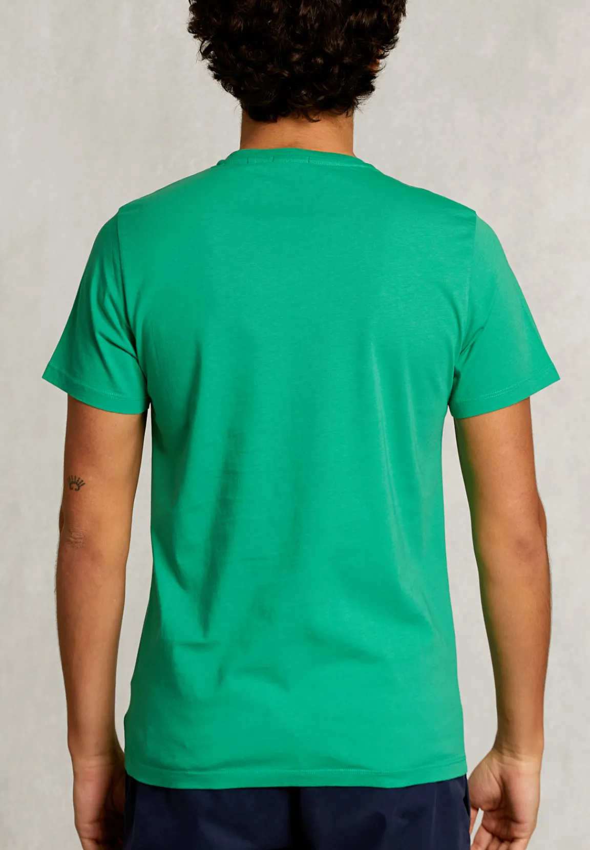 Outlet River Woods Custom fit pima katoen T-shirt papaya -
