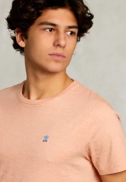 Discount River Woods Custom fit pima katoen T-shirt tsavo mix -