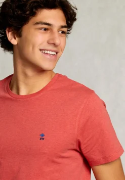 Best River Woods Custom fit pima katoen T-shirt cosmopolitan mix -