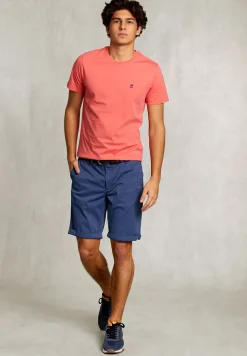 Online River Woods Custom fit pima katoen T-shirt rose -