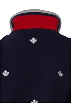 Fashion River Woods Custom fit polo in katoen in blauw -