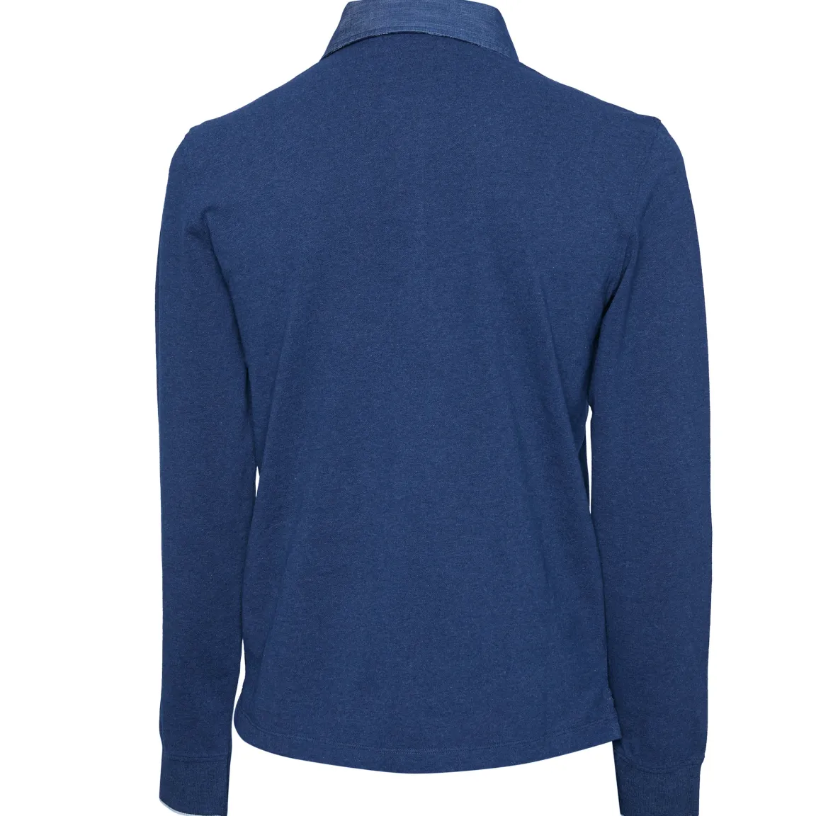 Outlet River Woods Custom fit polo in katoen in blauw -