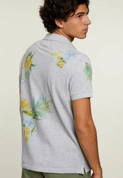 Discount River Woods Custom fit  polo oyster mix -