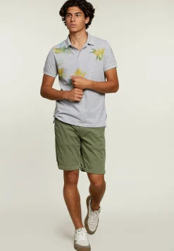 Discount River Woods Custom fit  polo oyster mix -