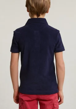 Sale River Woods Custom fit éponge polo henna blue -