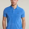 New River Woods Custom fit éponge polo ocean -