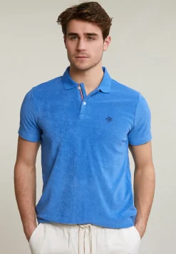 New River Woods Custom fit éponge polo ocean -