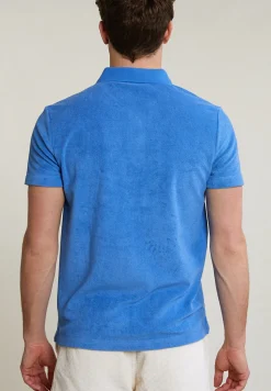 New River Woods Custom fit éponge polo ocean -