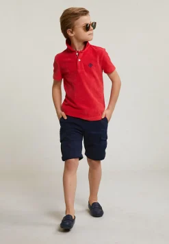 Hot River Woods Custom fit éponge polo pomegranate -