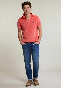 Best River Woods Custom fit éponge polo rose -