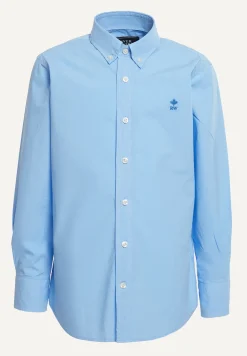 Sale River Woods Custom fit popeline hemd bay blue -
