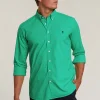 Clearance River Woods Custom fit popeline hemd jungle green -