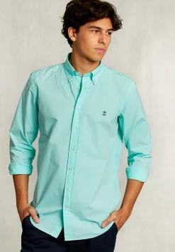 Discount River Woods Custom fit popeline hemd lime -