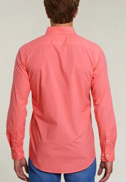 New River Woods Custom fit popeline hemd lt sunset -