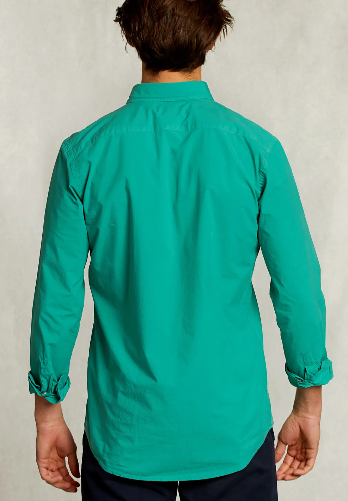 Best River Woods Custom fit popeline hemd grasschopper -