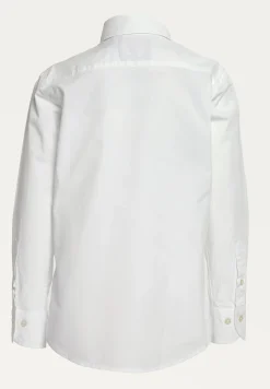 Outlet River Woods Custom fit popeline hemd wit -