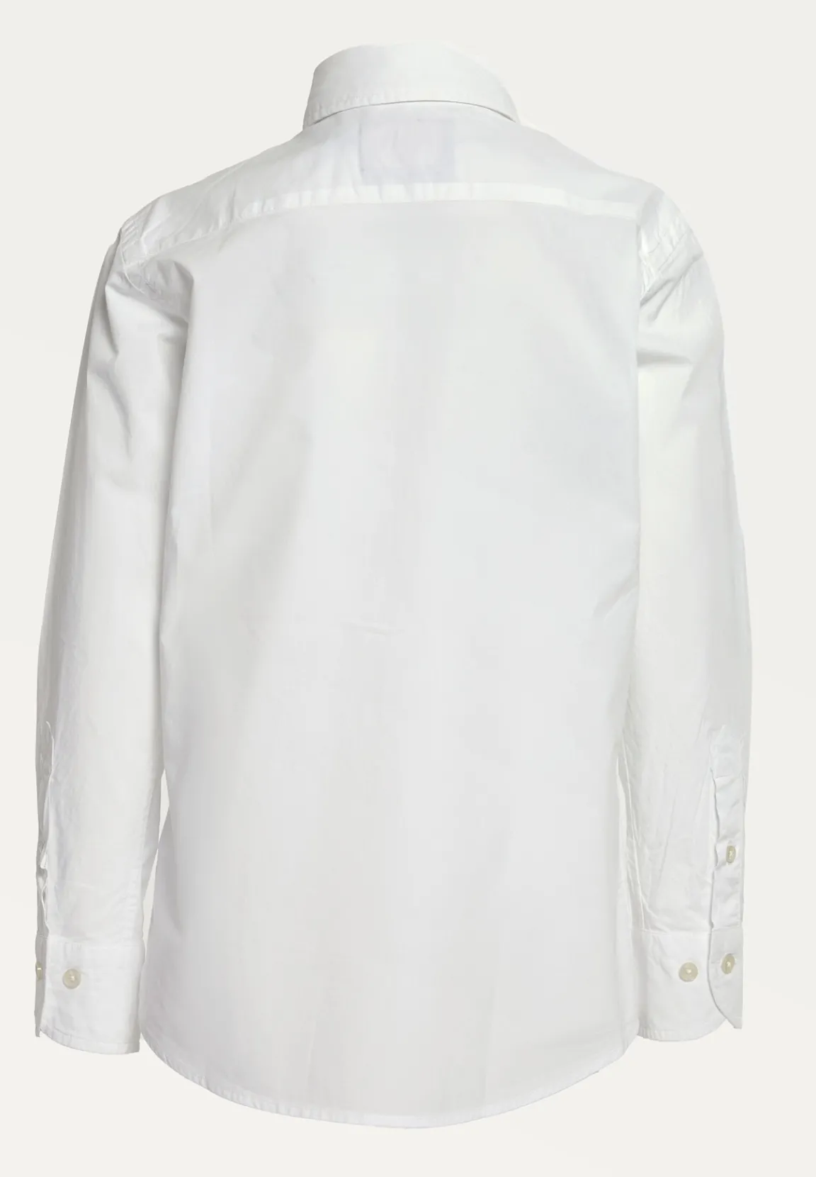 Outlet River Woods Custom fit popeline hemd wit -