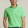 Hot River Woods Custom fit sportieve polo neon green -