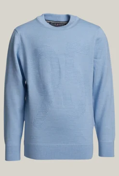 Best River Woods Custom fit trui ronde hals dolphin mix -