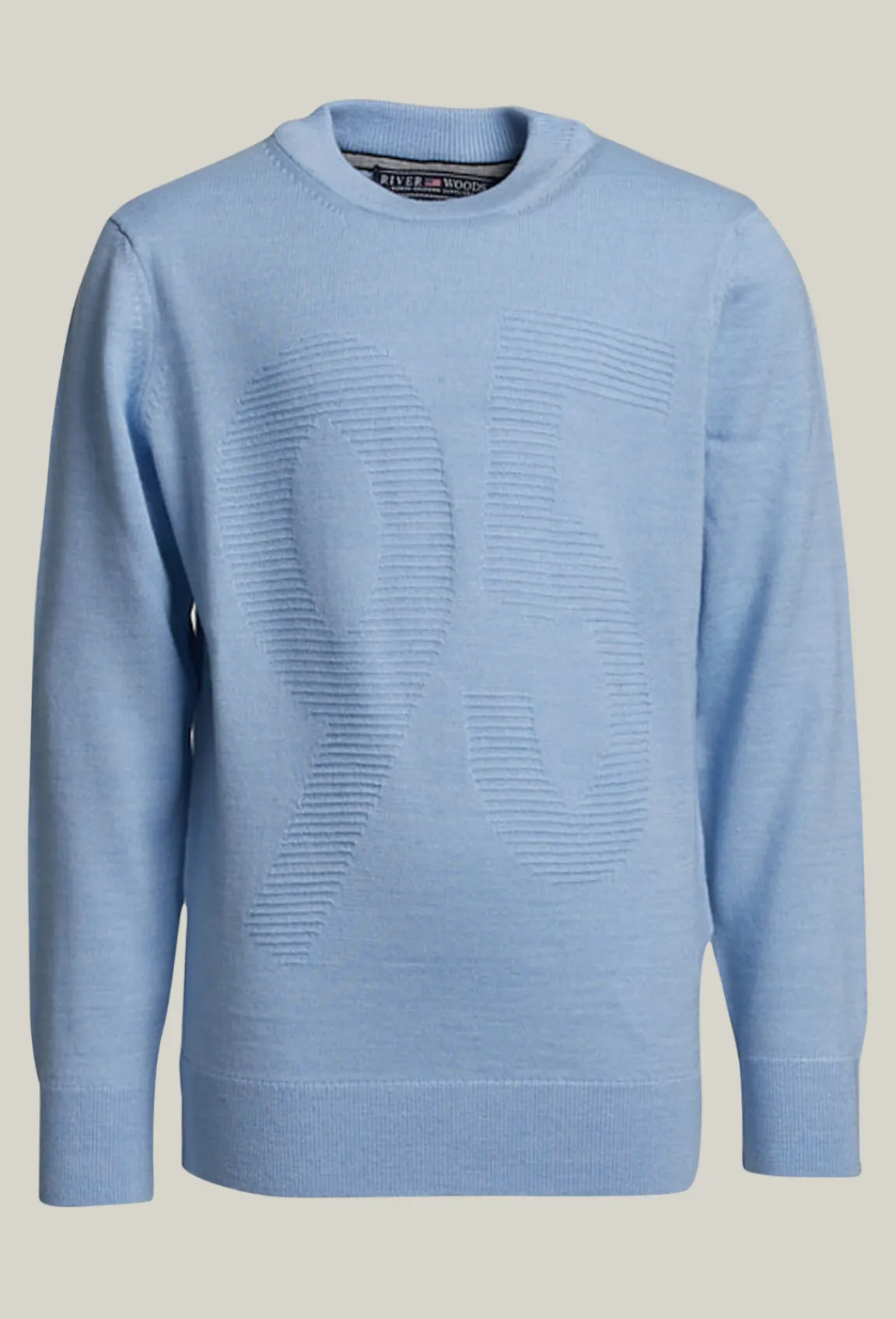 Best River Woods Custom fit trui ronde hals dolphin mix -