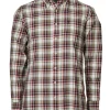Outlet River Woods Custom fit Wallstreethemd in wit -