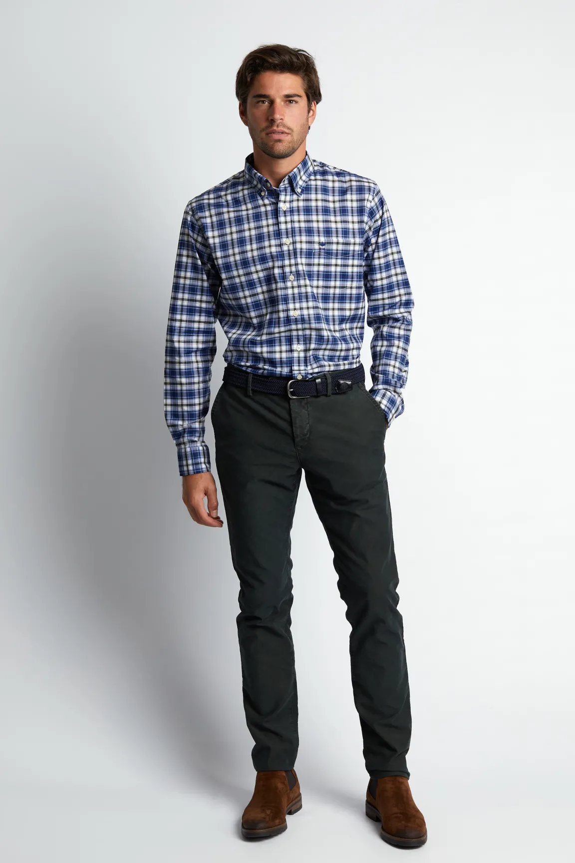 Sale River Woods Custom fit Wallstreethemd in -