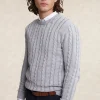 Discount River Woods Custom fit wol-kasjmier kabeltrui lt grey mix -