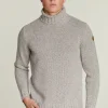 Sale River Woods Custom fit wol-kasjmier trui barrel mix -