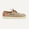 Fashion River Woods Daim bootschoenen met veters beige -