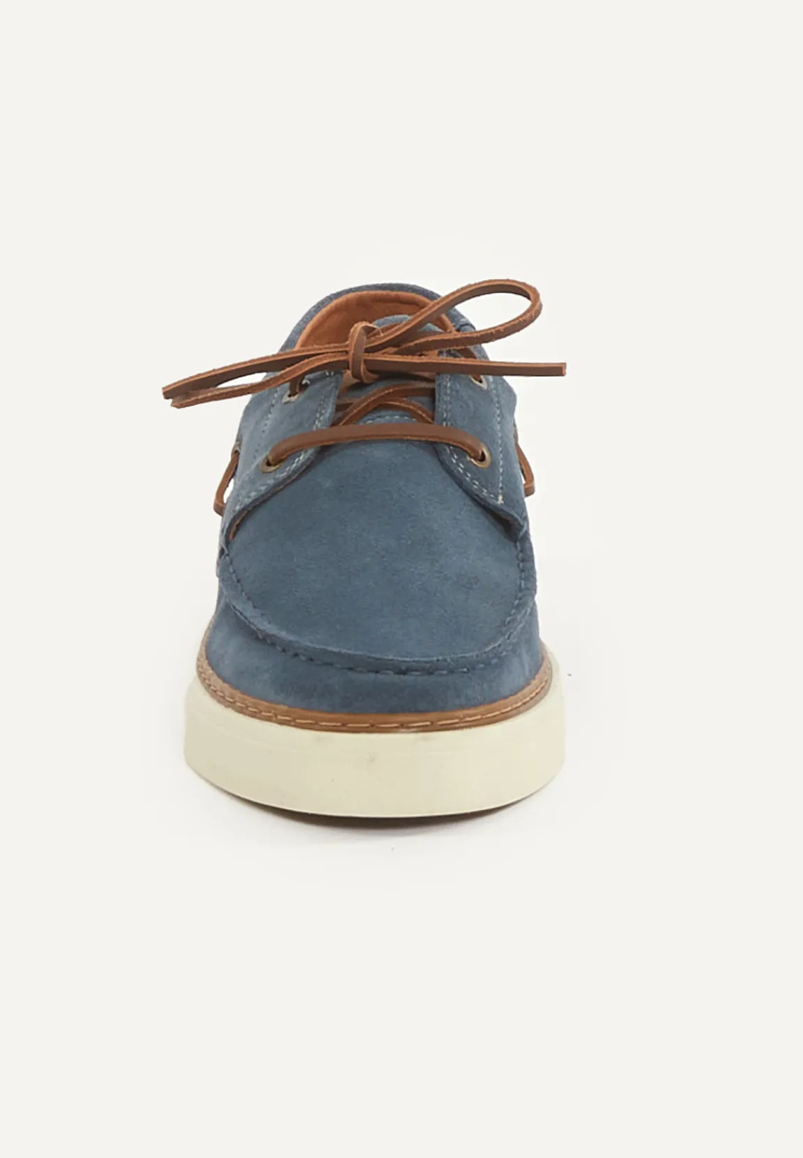 Online River Woods Daim bootschoenen met veters blauw -