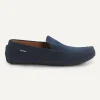 Best River Woods Daim loafers donkerblauw -