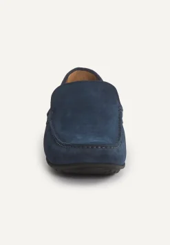 Best River Woods Daim loafers donkerblauw -