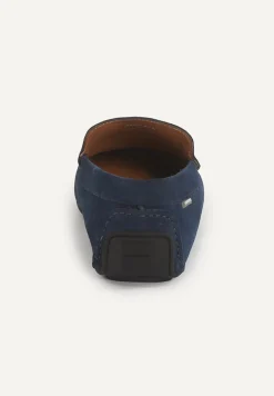 Best River Woods Daim loafers donkerblauw -