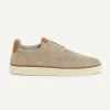 Online River Woods Daim sneakers met veters beige -