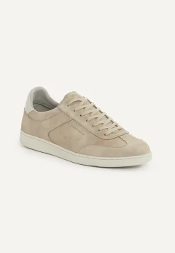 Best River Woods Daim sneakers met veters beige -