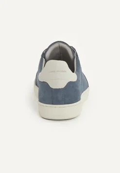 Outlet River Woods Daim sneakers met veters blauw -