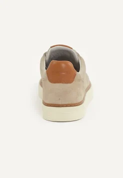 Online River Woods Daim sneakers met veters beige -
