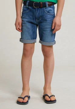 Sale River Woods Denim stretch short 5-zakken -