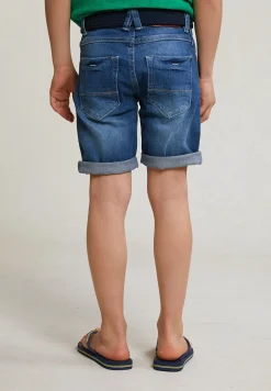 Sale River Woods Denim stretch short 5-zakken -