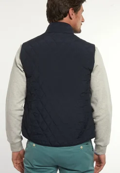 Sale River Woods Diamant gewatteerde bodywarmer navy -
